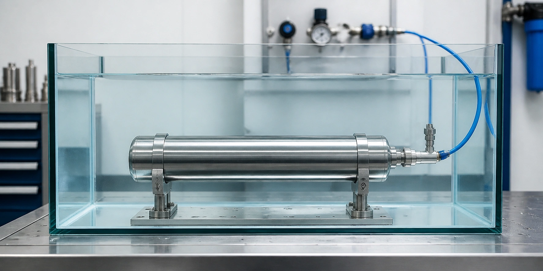 Air Under Water Test quality testing